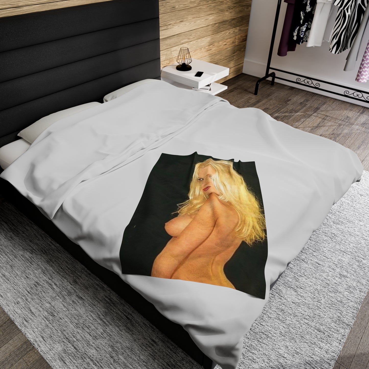Velveteen Plush Blanket Pornstar Nikki Tyler Nude