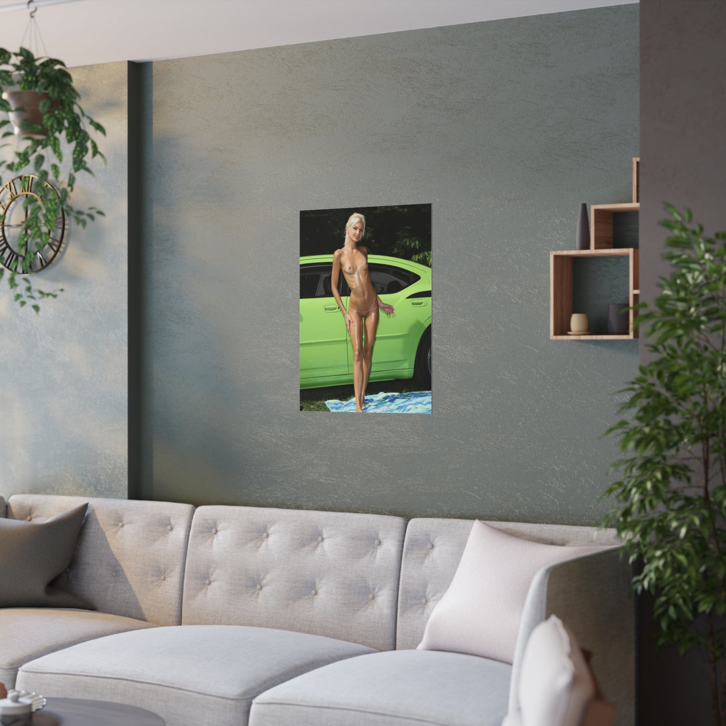 Satin Posters (210gsm) Franziska Facella Nude