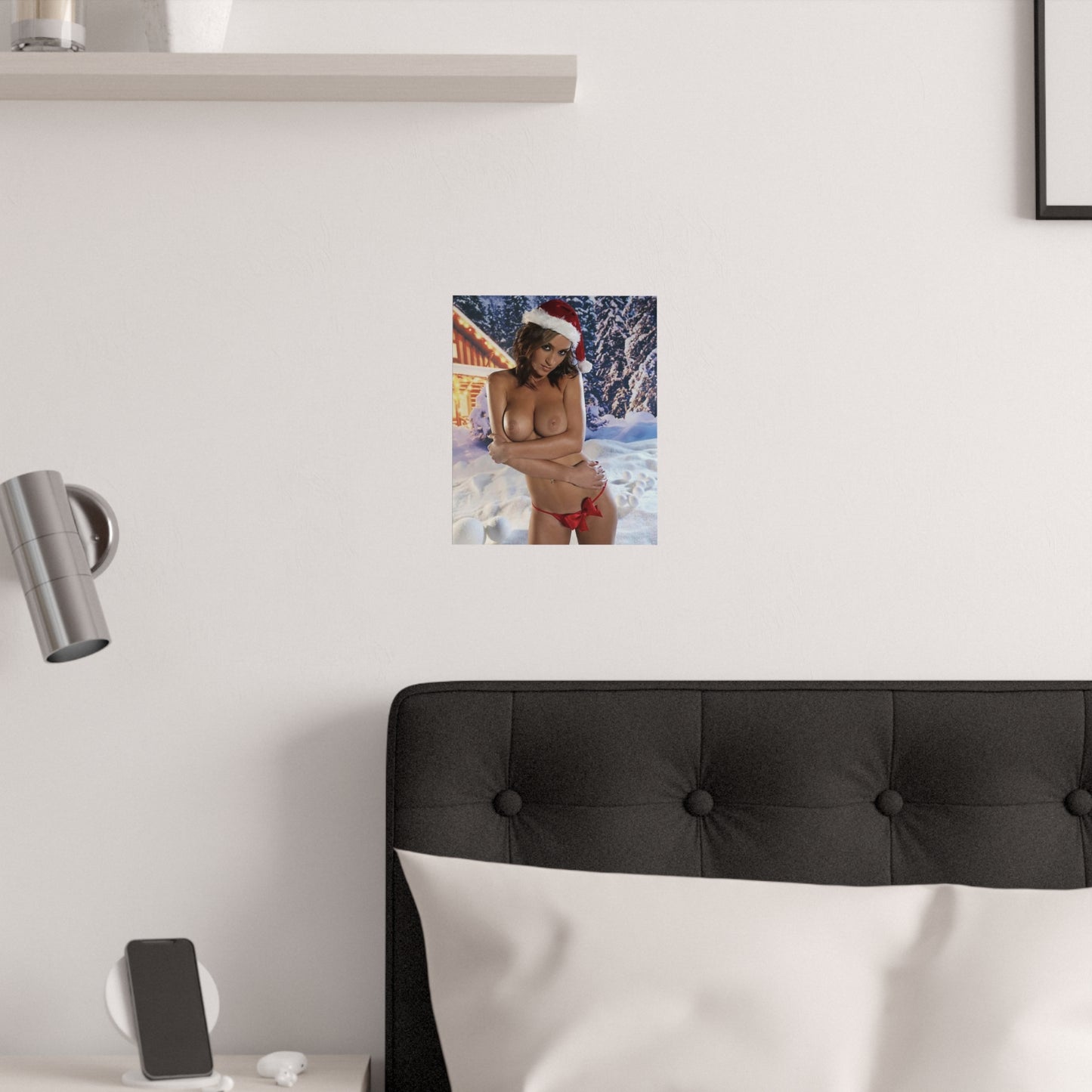 Satin Posters (210gsm) Christmas Pornstars Nude