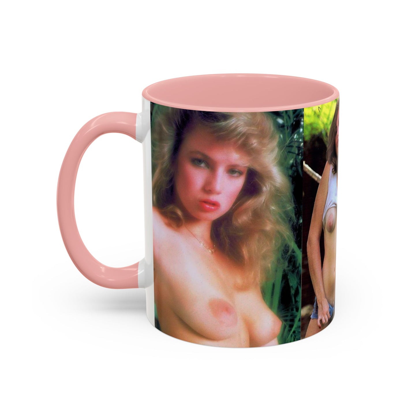 Accent Coffee Mug (11, 15oz) Traci Lords Nude Naked Retro