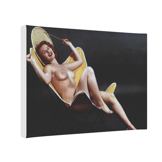 Canvas Photo Tile Playboy Playmate November 1954 Diane Hunter