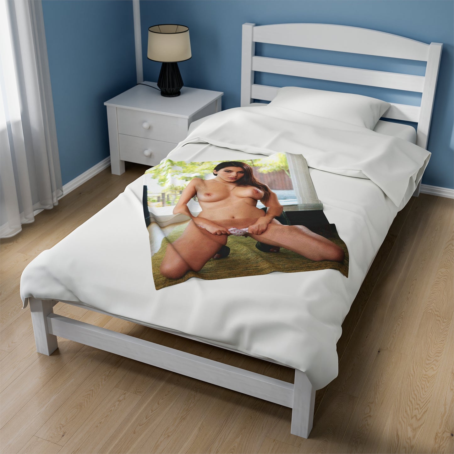 Velveteen Plush Blanket Pornstar Valentina Nappi Nude