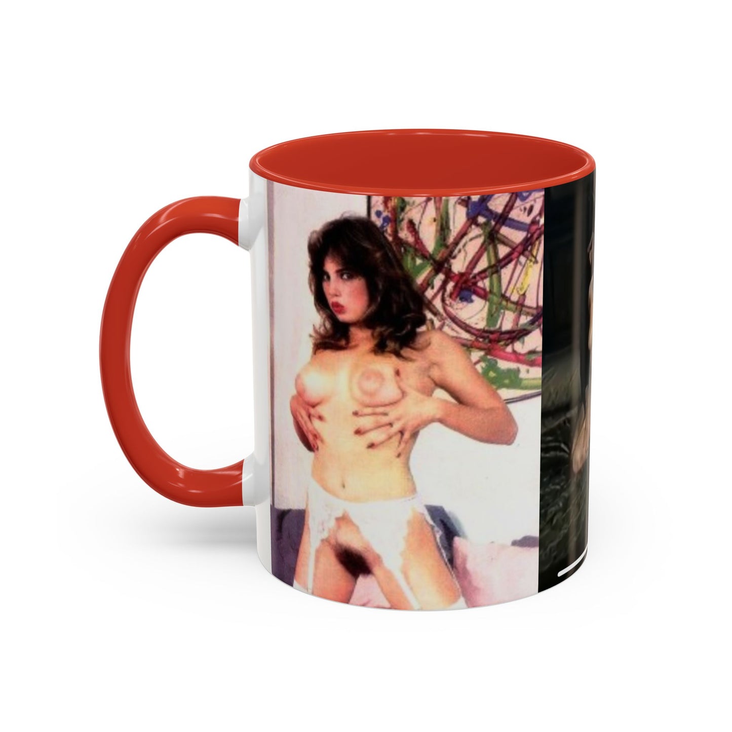 Accent Coffee Mug (11, 15oz) Traci Lords Nude
