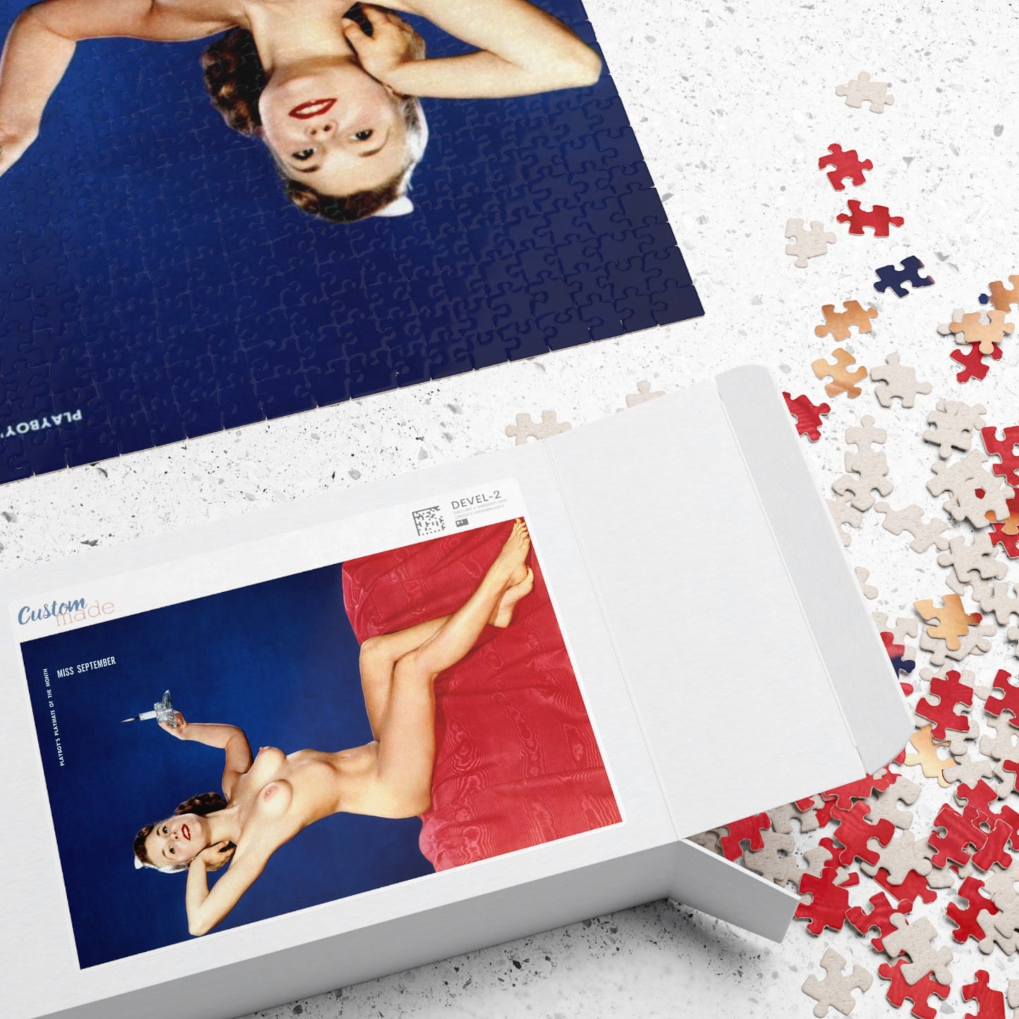 Puzzle (110, 252, 500, 1014-piece) Playboy Playmate Sept 1954 Jackie Rainbow