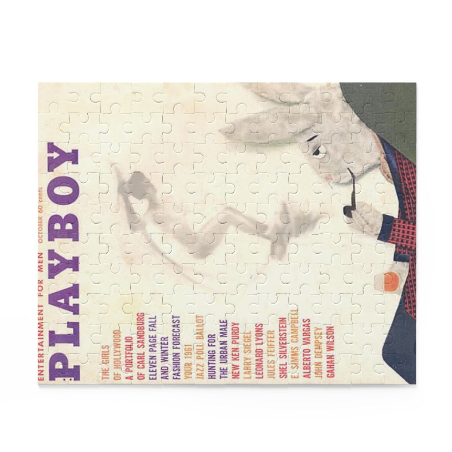 Puzzle (120, 252, 500-Piece) Playboy Cover October 1960