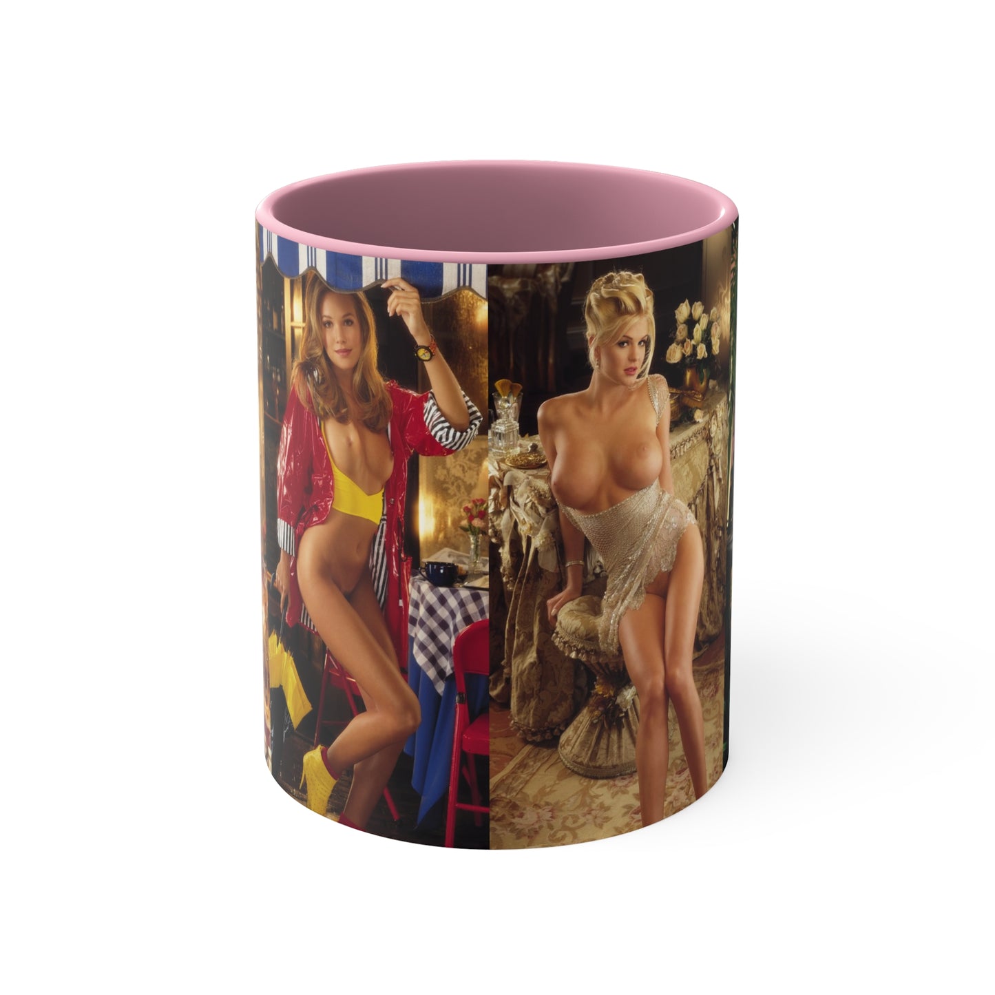 Accent Coffee Mug, 11oz Playboy Playmates 1996 January - April