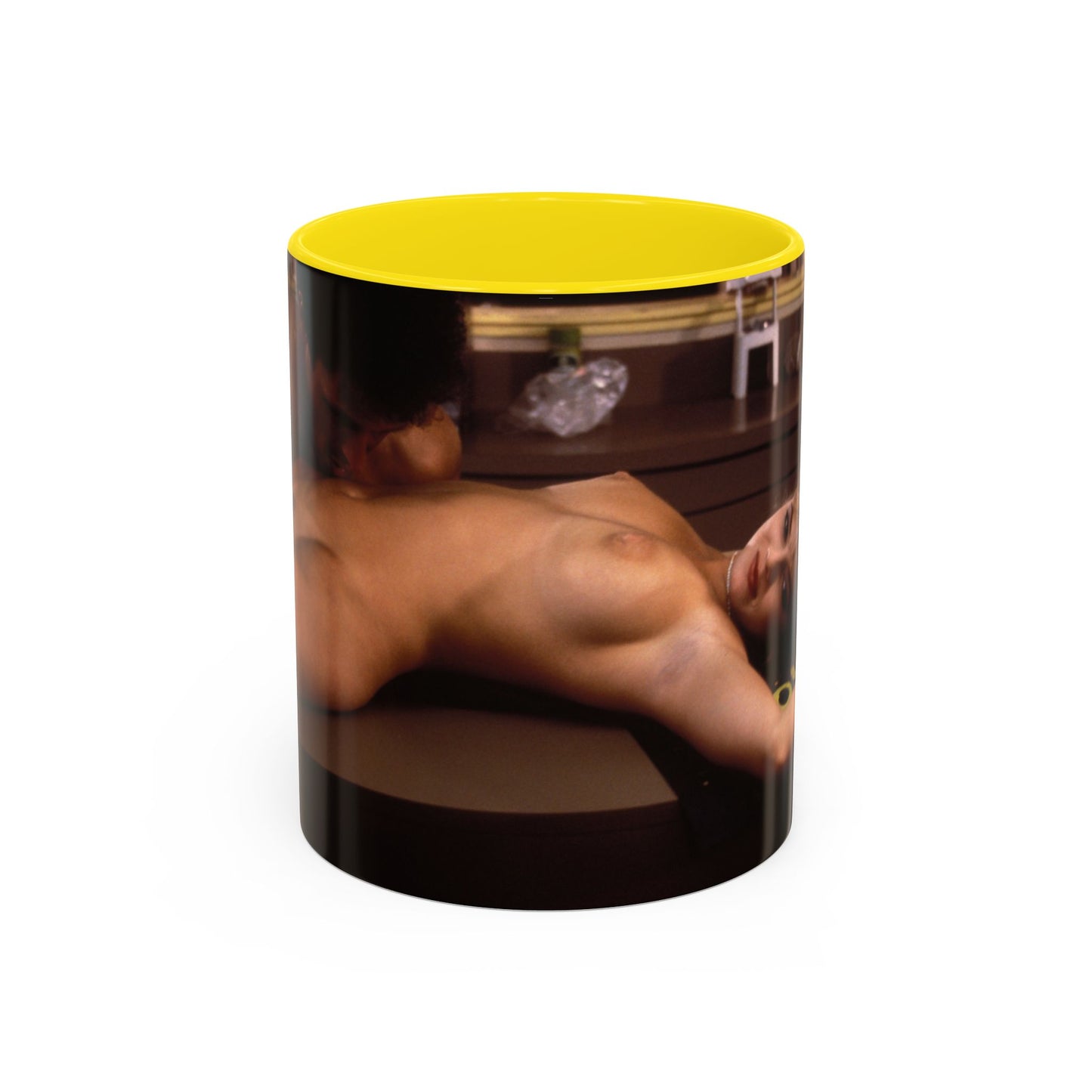 Accent Coffee Mug (11, 15oz) Traci Lords Nude