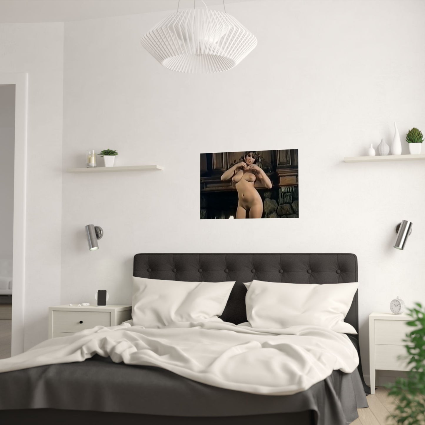 Satin Posters (210gsm) Traci Lords Nude Retro Porn Star