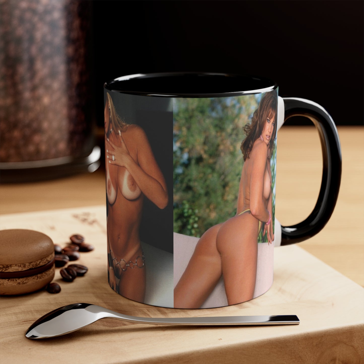 Accent Coffee Mug, 11oz Pornstar Racquel Darrian Nude