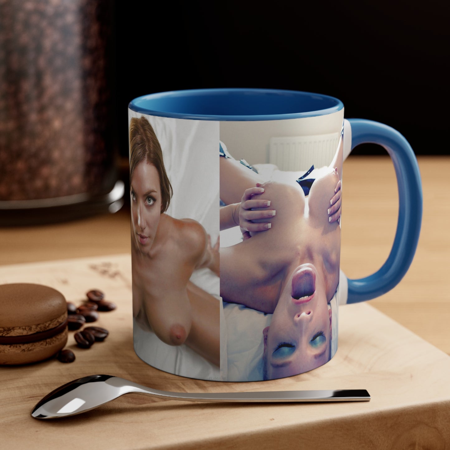 Accent Coffee Mug, 11oz Target Practice Nude