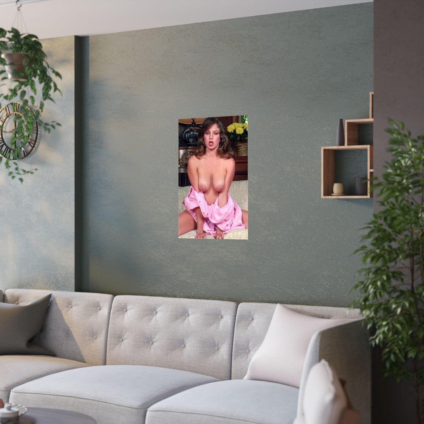 Satin Posters (210gsm) Traci Lords Nude Porn Retro