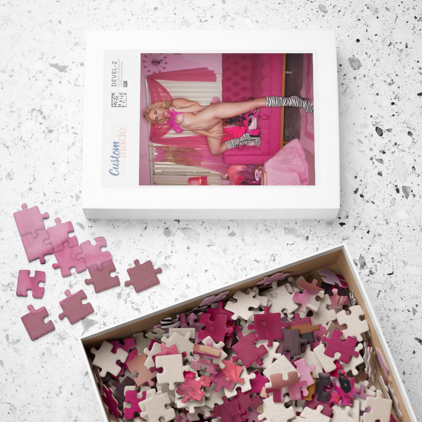 Puzzle (110, 252, 500, 1014-piece) Pet 2017 Manda Kay Nude