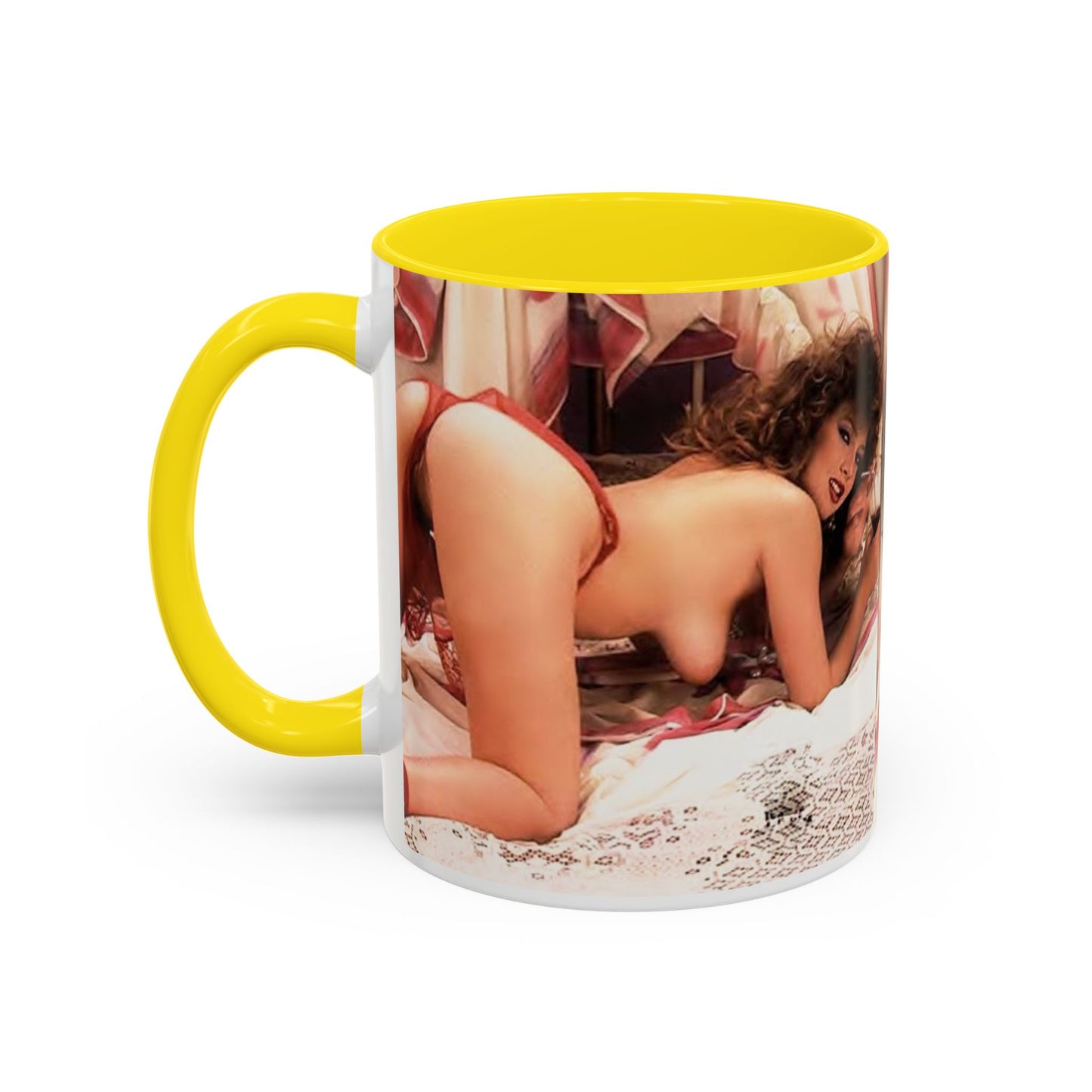 Accent Coffee Mug (11, 15oz) Traci Lords Nude