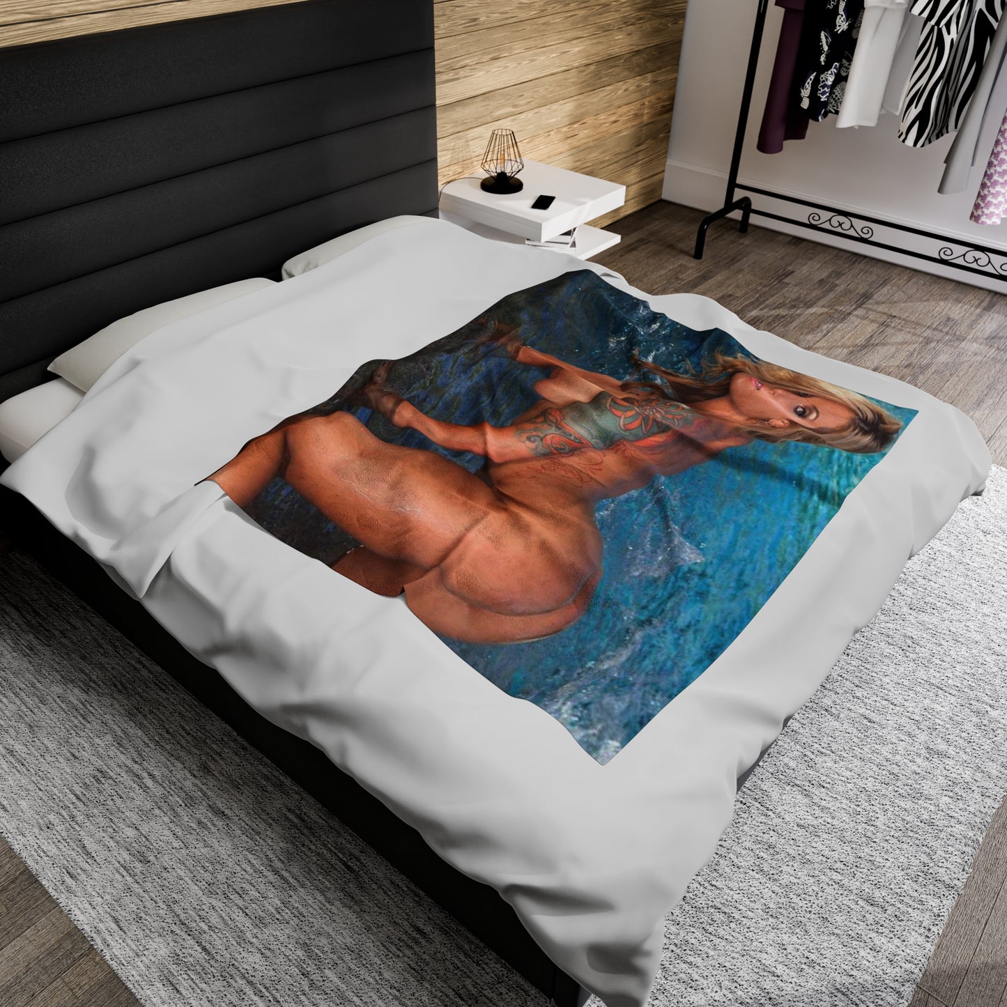 Velveteen Plush Blanket Pornstar Teagan Presley Nude