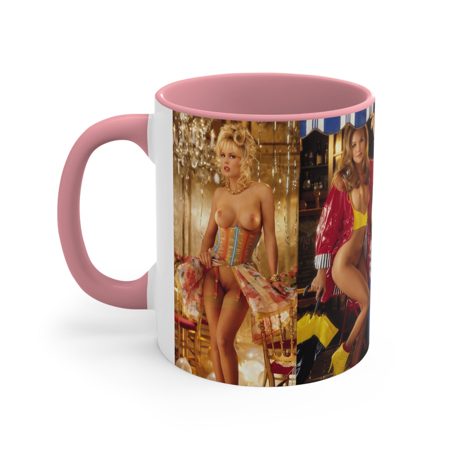 Accent Coffee Mug, 11oz Playboy Playmates 1996 January - April