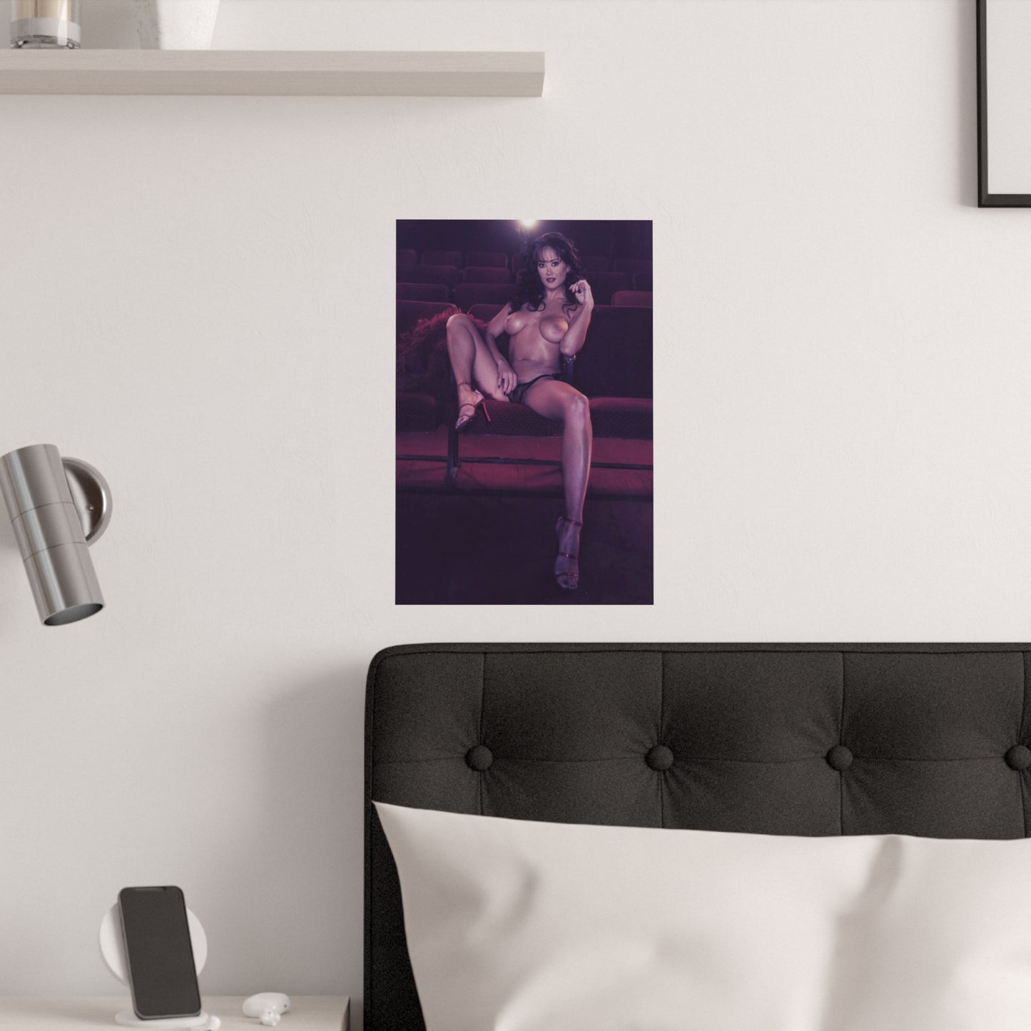 Satin Posters (210gsm) Retro Porn Star Asia Carrera