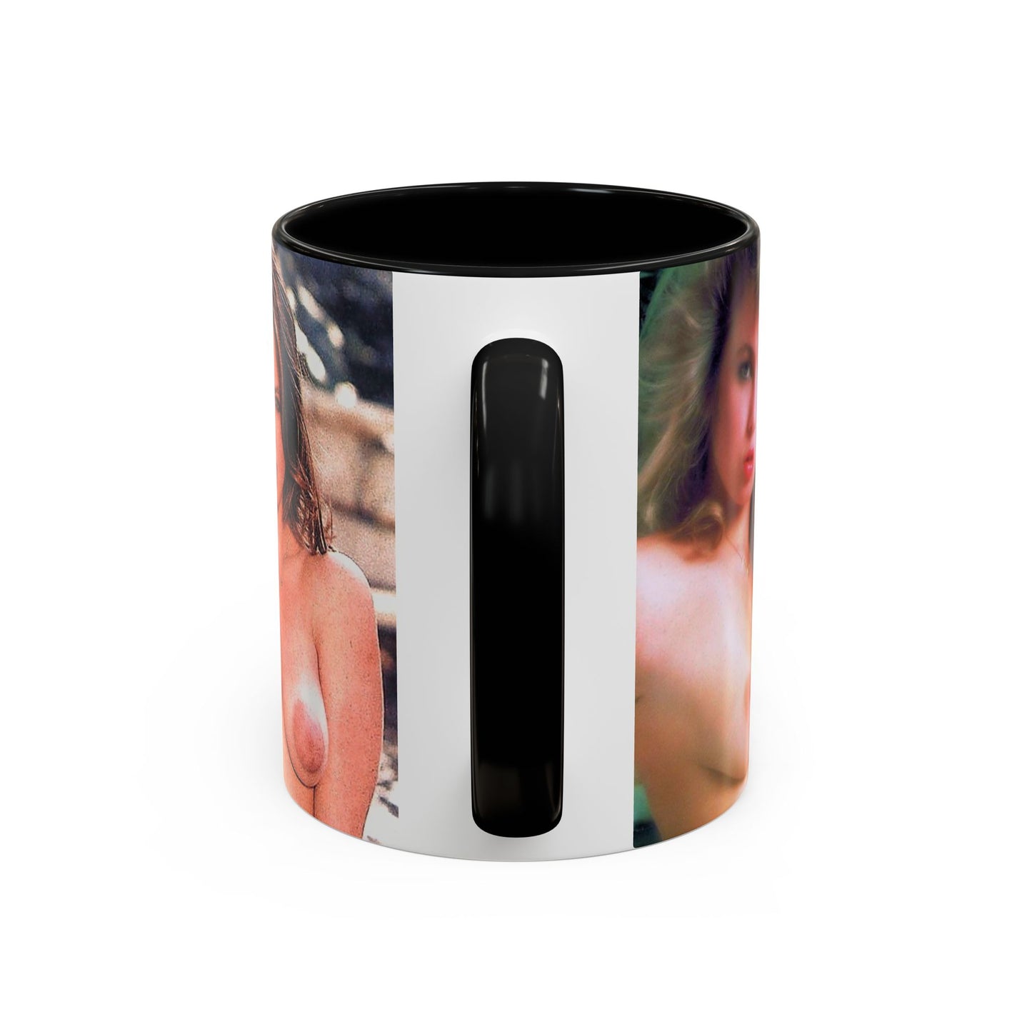 Accent Coffee Mug (11, 15oz) Traci Lords Nude Naked Retro