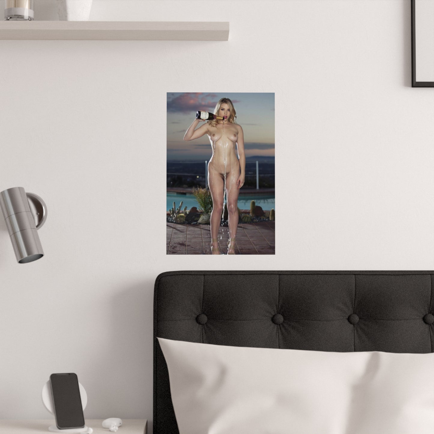 Satin Posters (210gsm) Penthouse Pet February 2018 Giselle Palmer