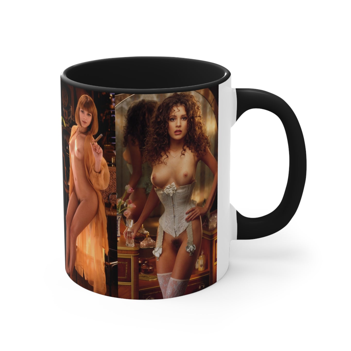 Accent Coffee Mug, 11oz Playboy Playmates 1996 May - August