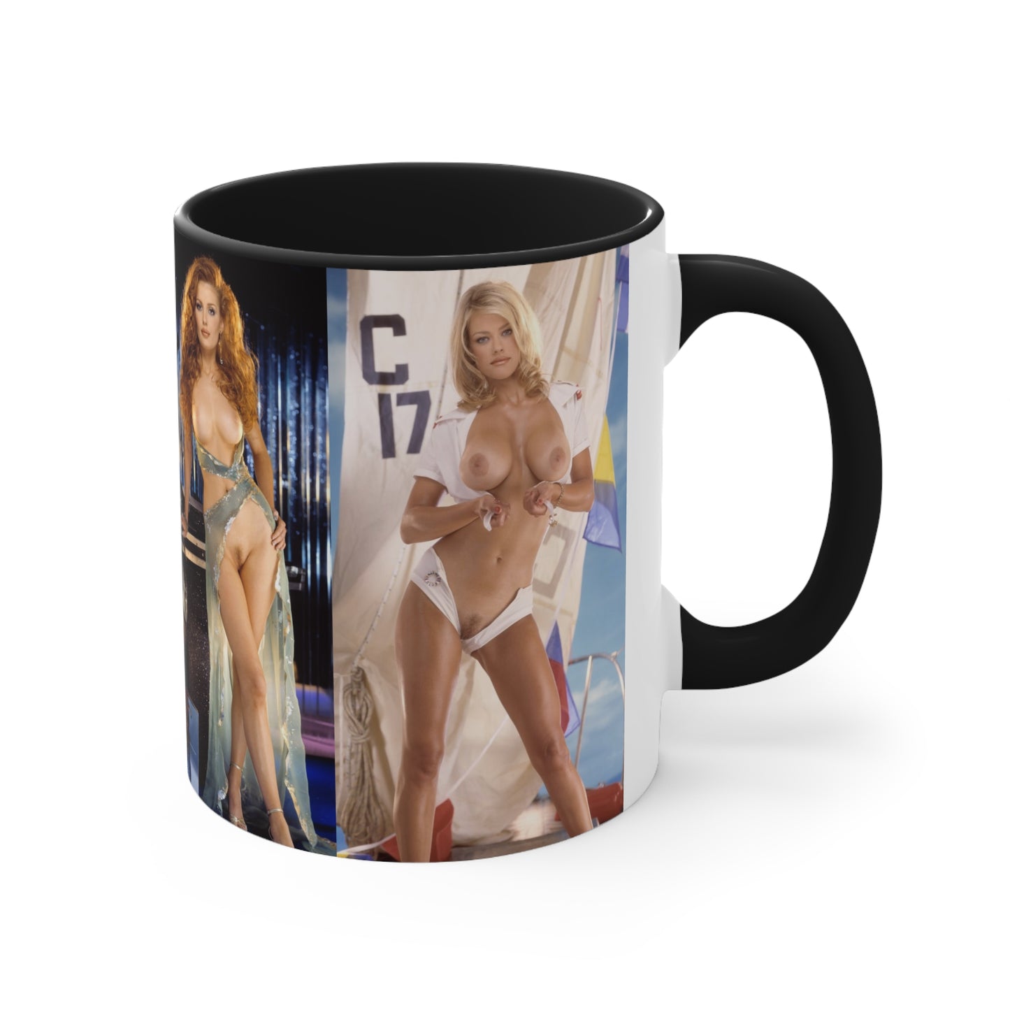 Accent Coffee Mug, 11oz Playboy Playmates 1999 January - April