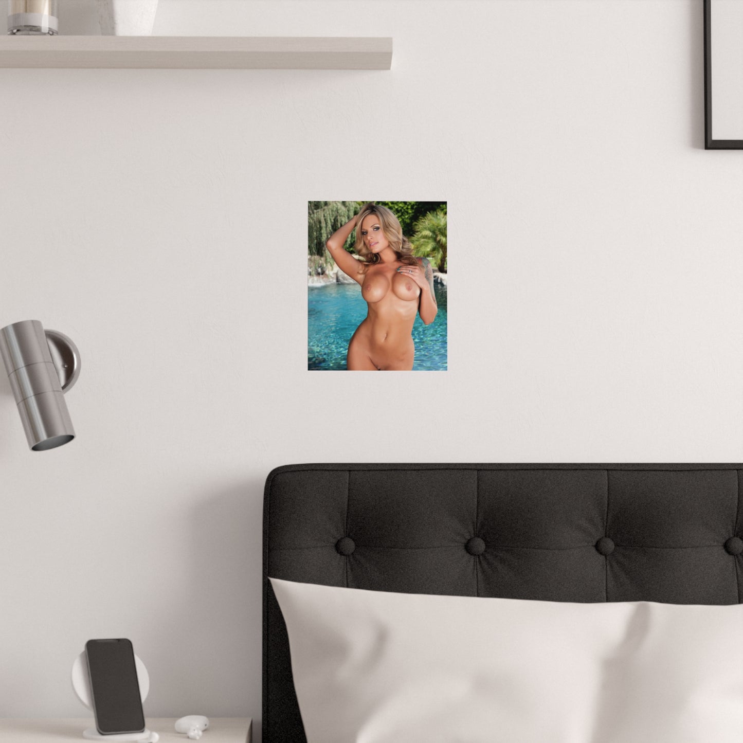 Satin Posters (210gsm) Pornstar Teagan Presley Nude