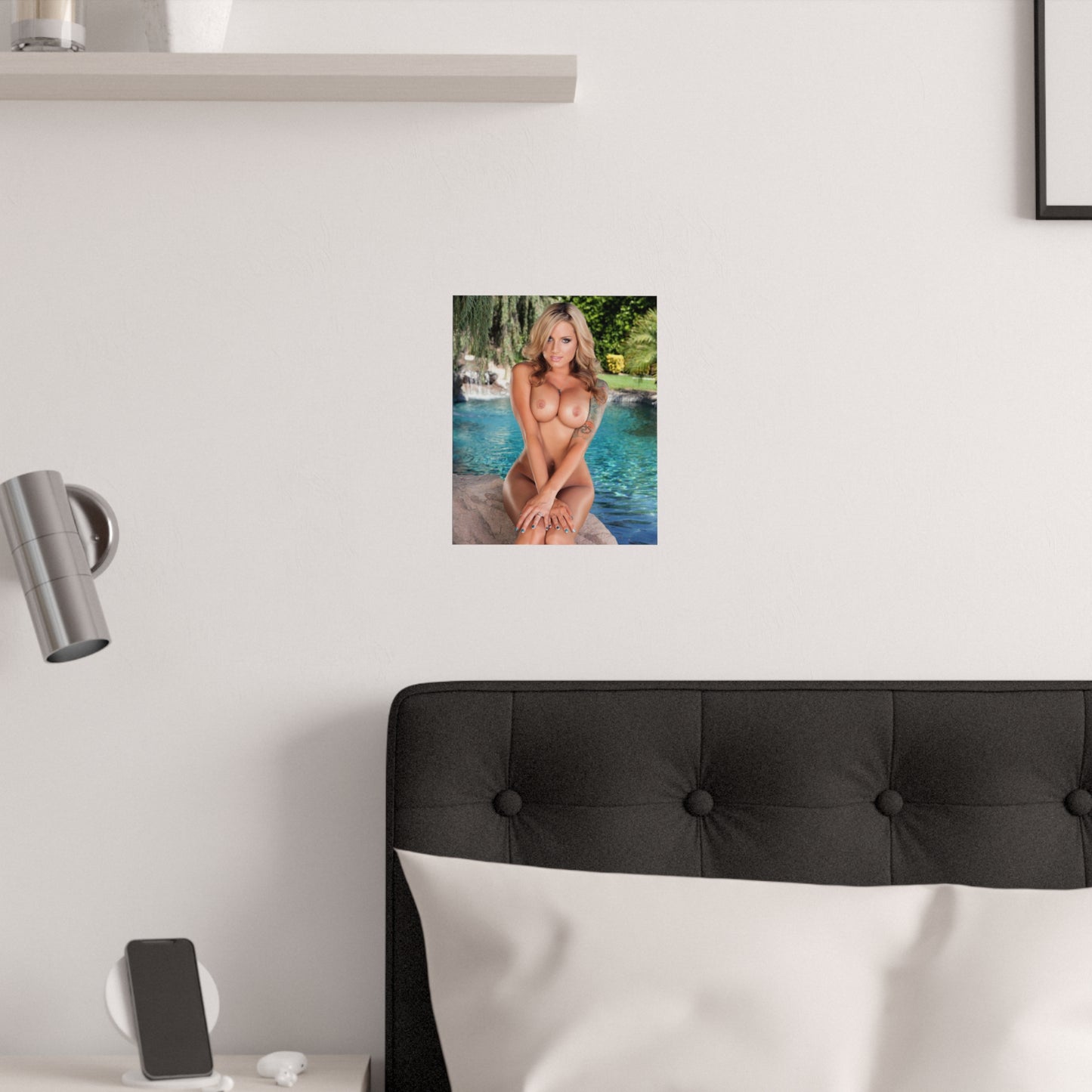 Satin Posters (210gsm) Pornstar Teagan Presley Nude