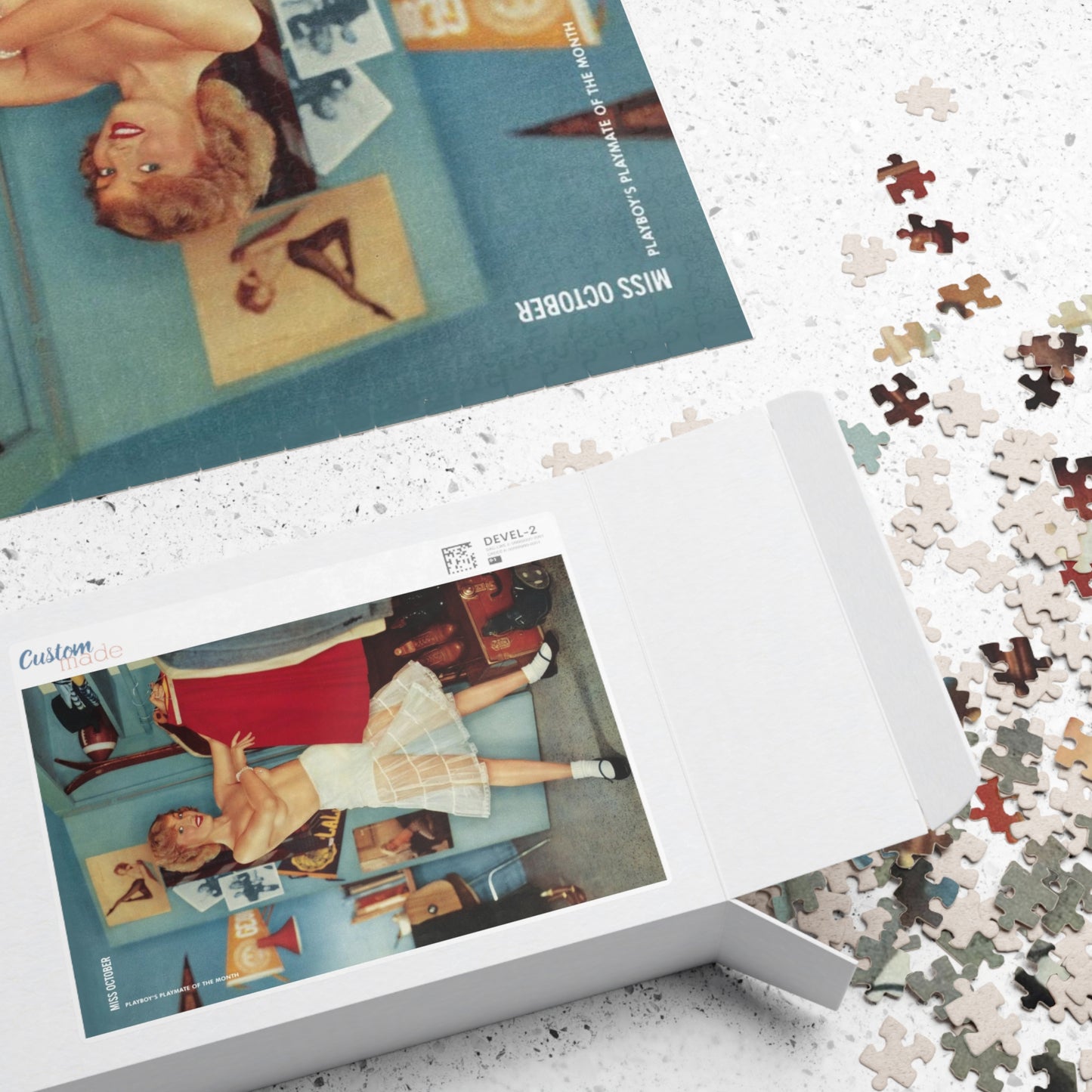Puzzle (110, 252, 500, 1014-piece) Playboy Playmate October 1955 Jean Moorhead