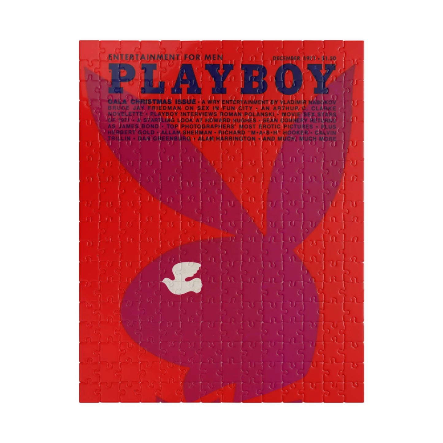 Puzzle (110, 252, 500, 1014-piece) Playboy Cover December 1971