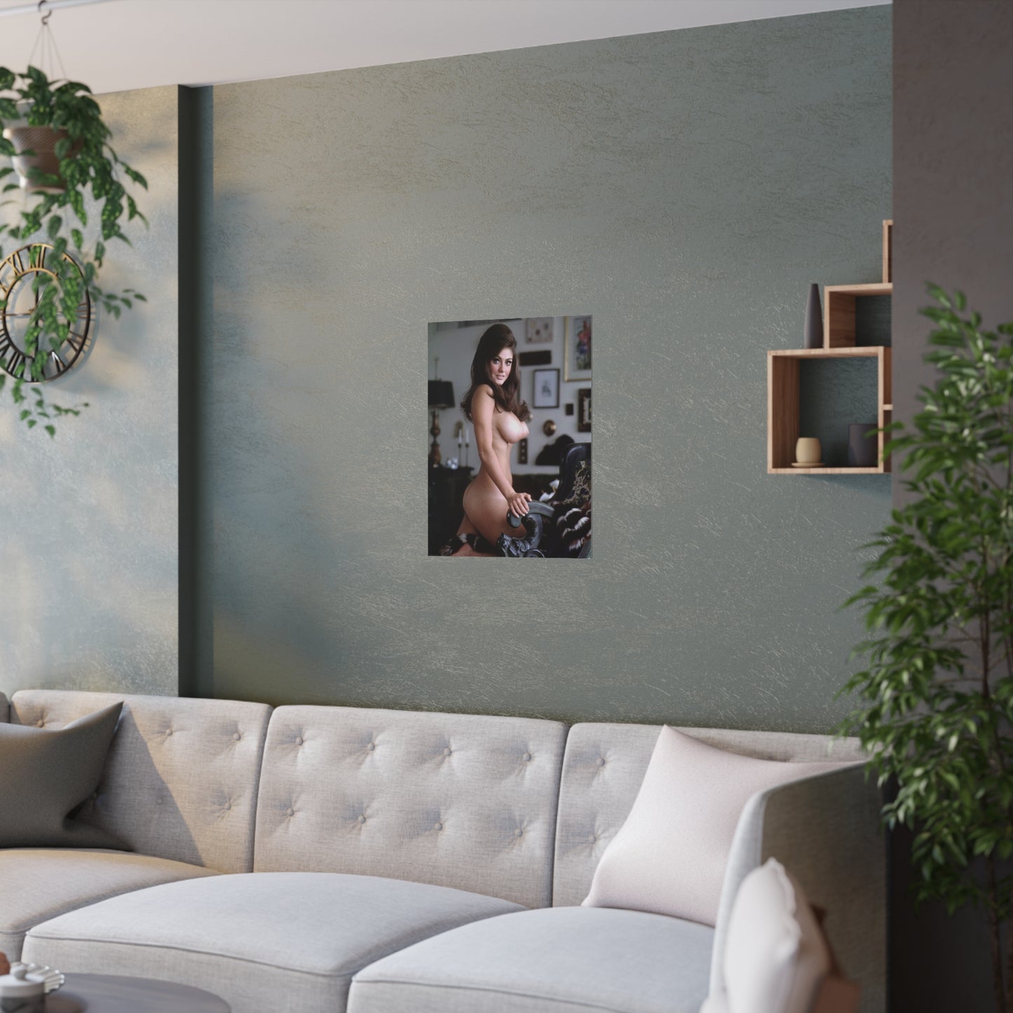 Satin Posters (210gsm) Playboy Playmate Cynthia Myers Nude