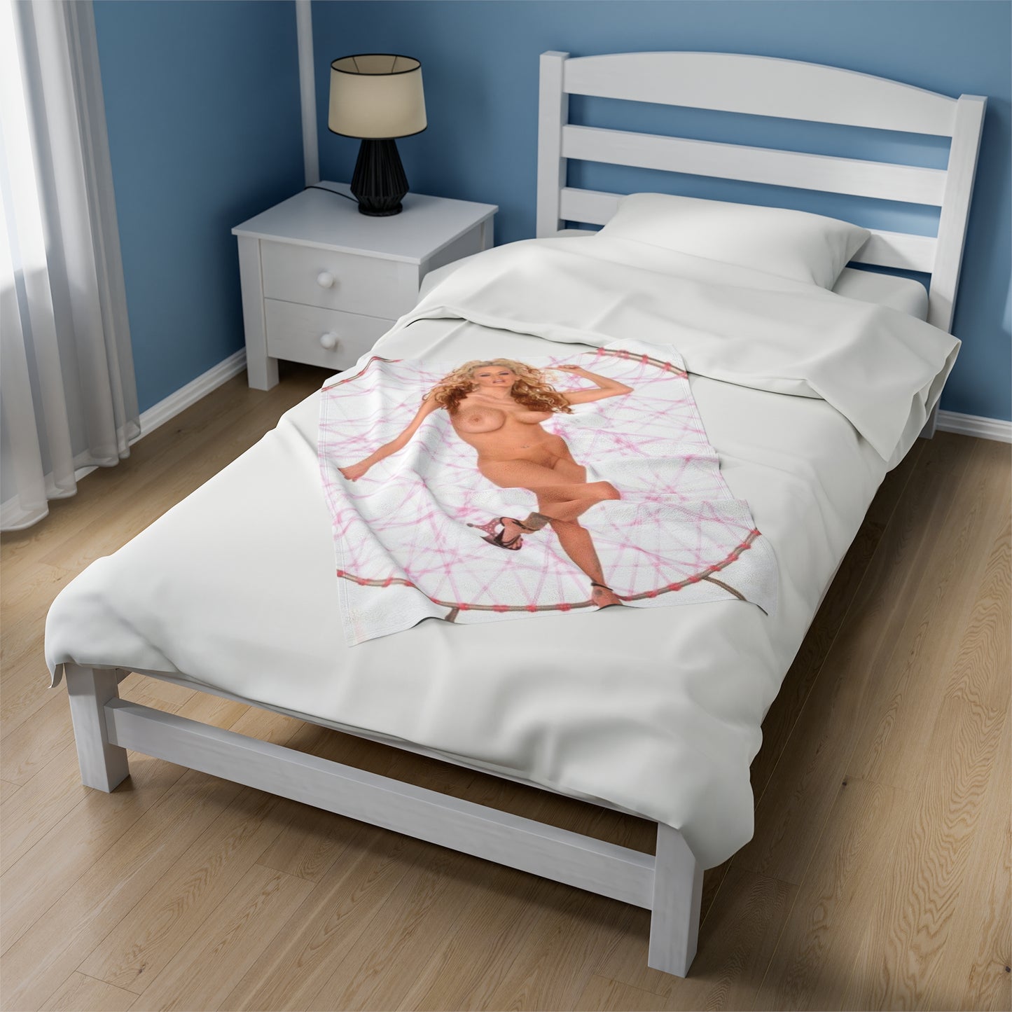 Velveteen Plush Blanket Pornstar Jenna Jameson Nude