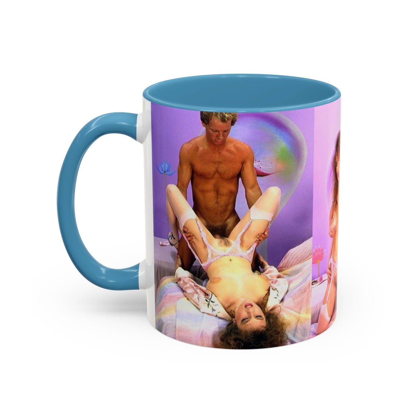 Accent Coffee Mug (11, 15oz) Traci Lords Nude Naked Retro Fuck Sex