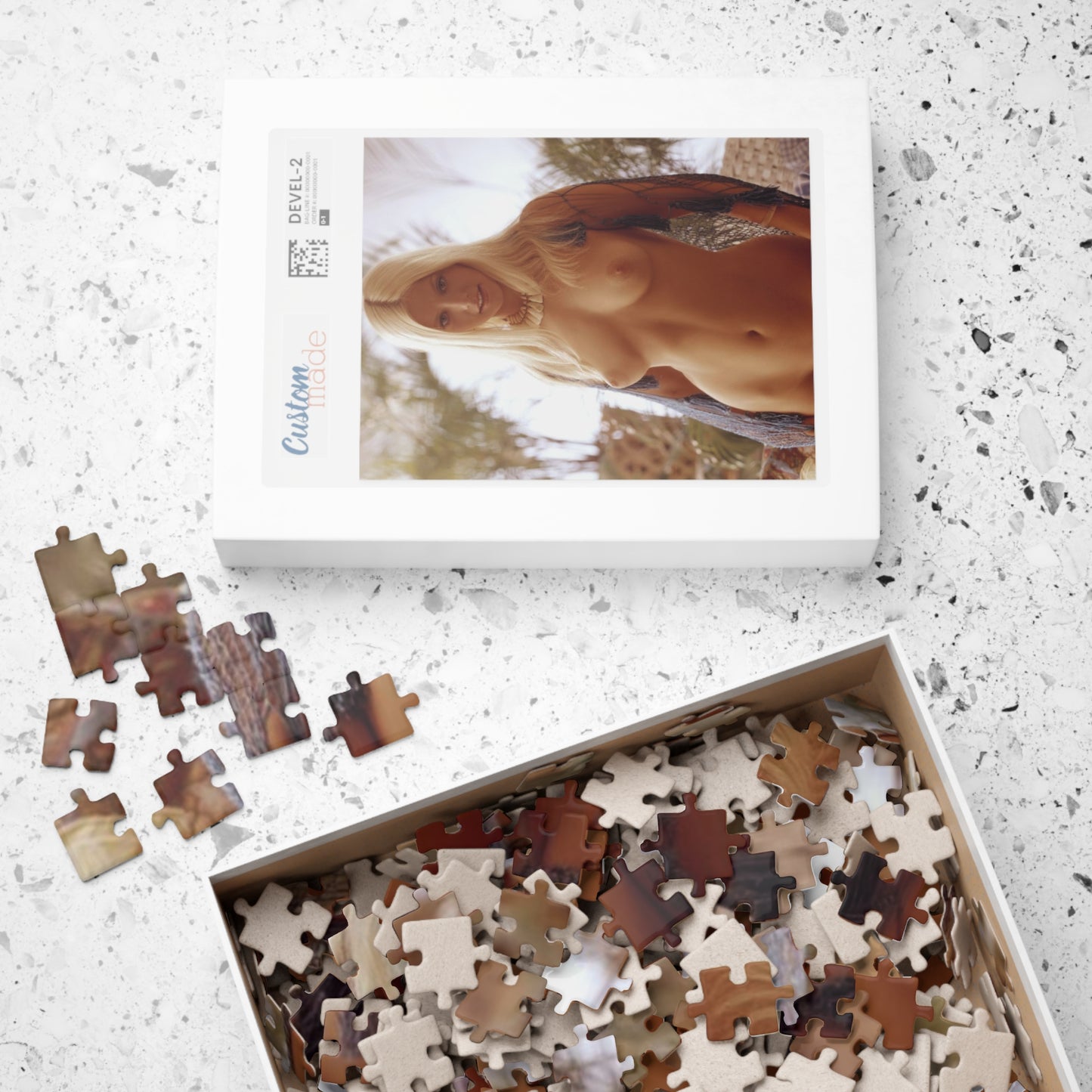 Puzzle (110, 252, 500, 1014-piece) Playboy Playmate May 1973 Anulka Dziubinska
