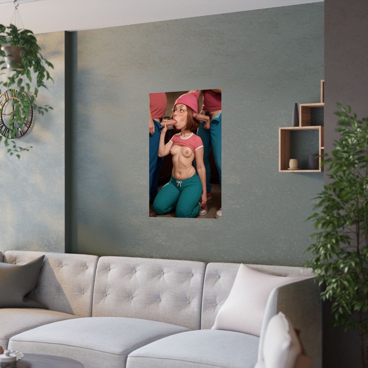 Satin Posters (210gsm) Meg Griffin Nude