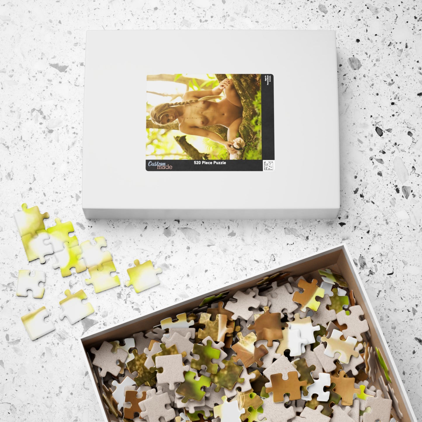 Puzzle (110, 252, 520, 1014-piece) Sexy Pigtails Nude