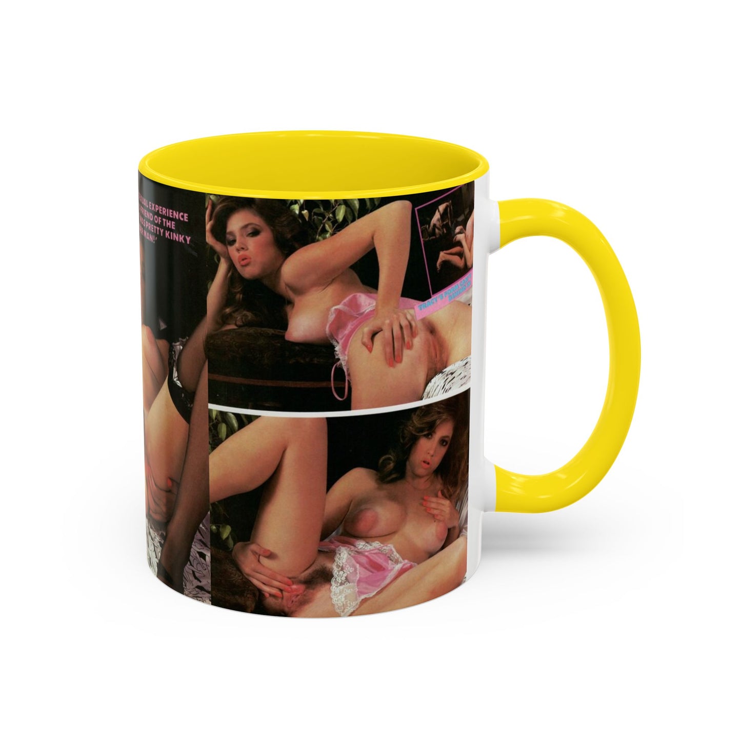 Accent Coffee Mug (11, 15oz) Traci Lords Nude