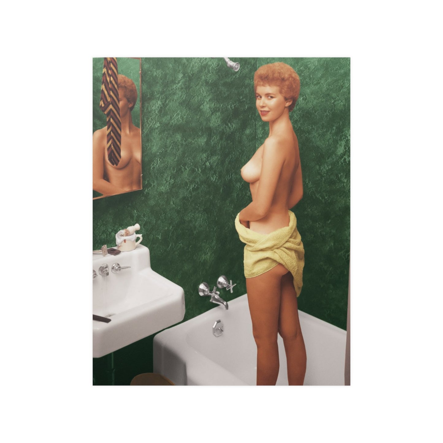 Satin Posters (210gsm) Playmate November 1955 Barbara Cameron