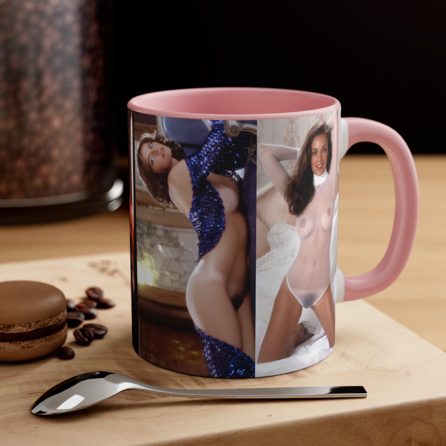 Accent Coffee Mug, 11oz Playboy Playmates 1980 January - April