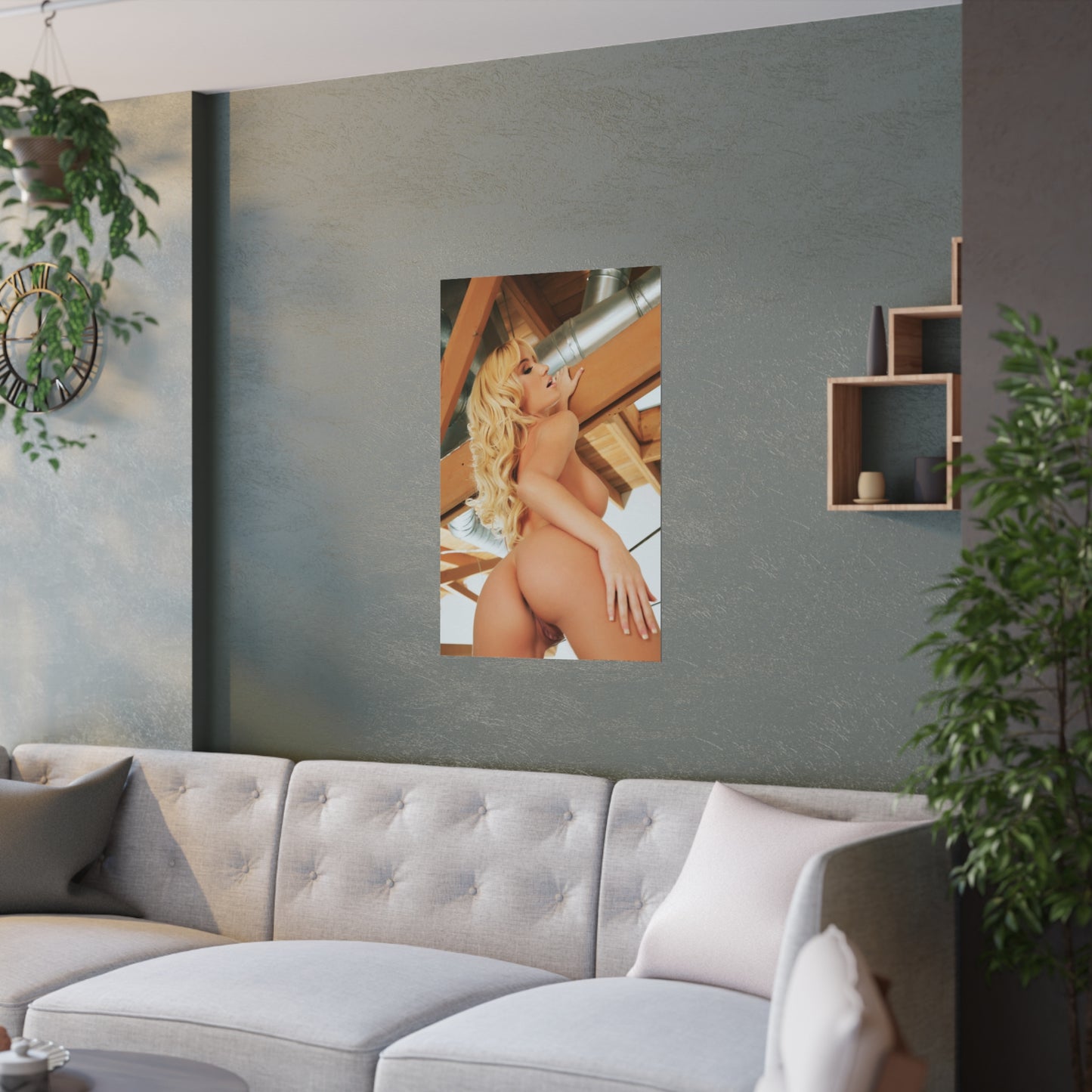 Satin Posters (210gsm) Penthouse Pet May 2012 Angela Sommers