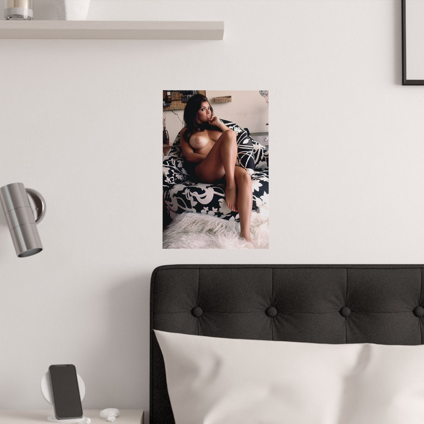Satin Posters (210gsm) Playboy Playmate Cynthia Myers nude