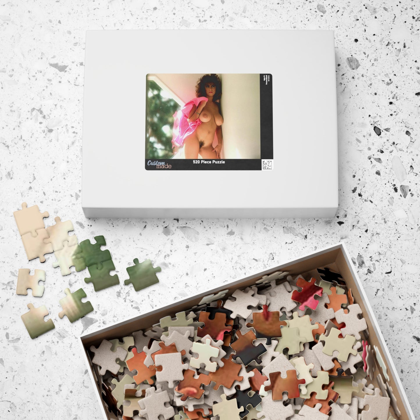 Puzzle (110, 252, 520, 1014-piece) Retro Adult Star Christy Canyon Nude