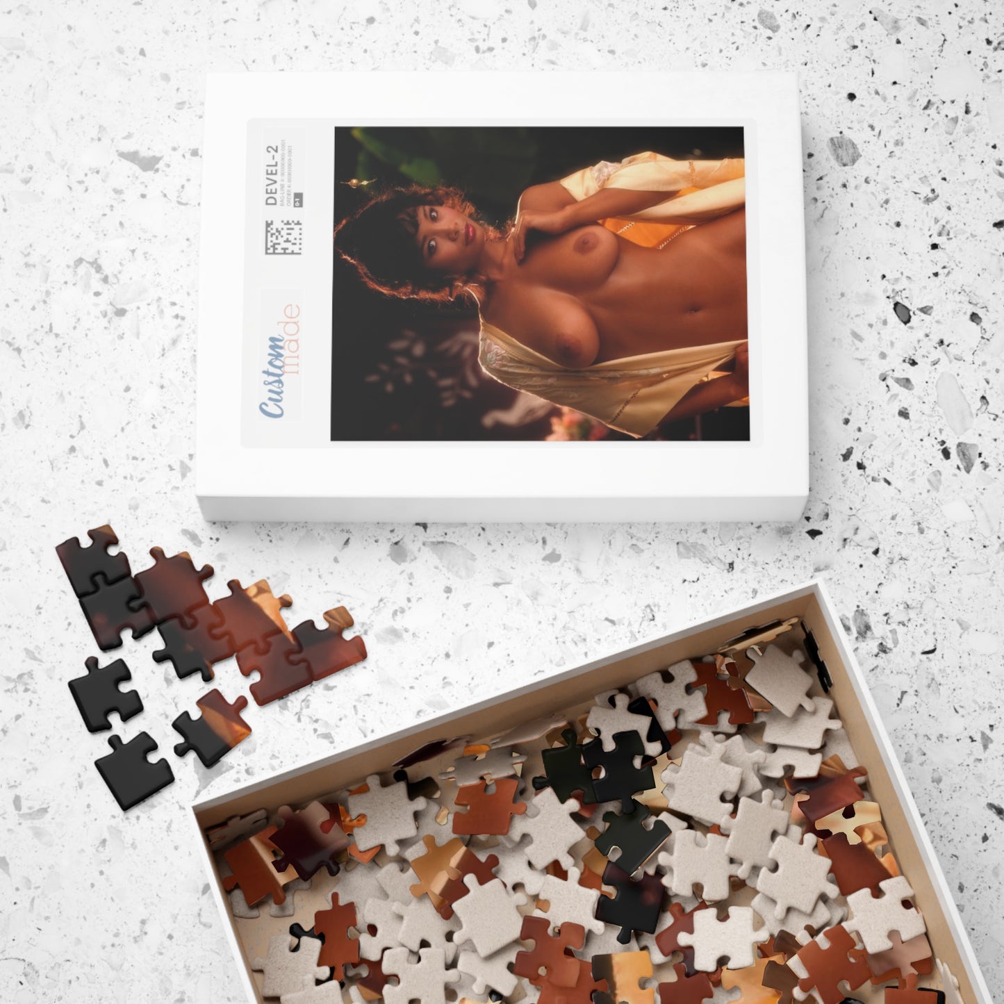 Puzzle (110, 252, 500, 1014-piece) Playboy Playmate June 1982 Lourdes Estores