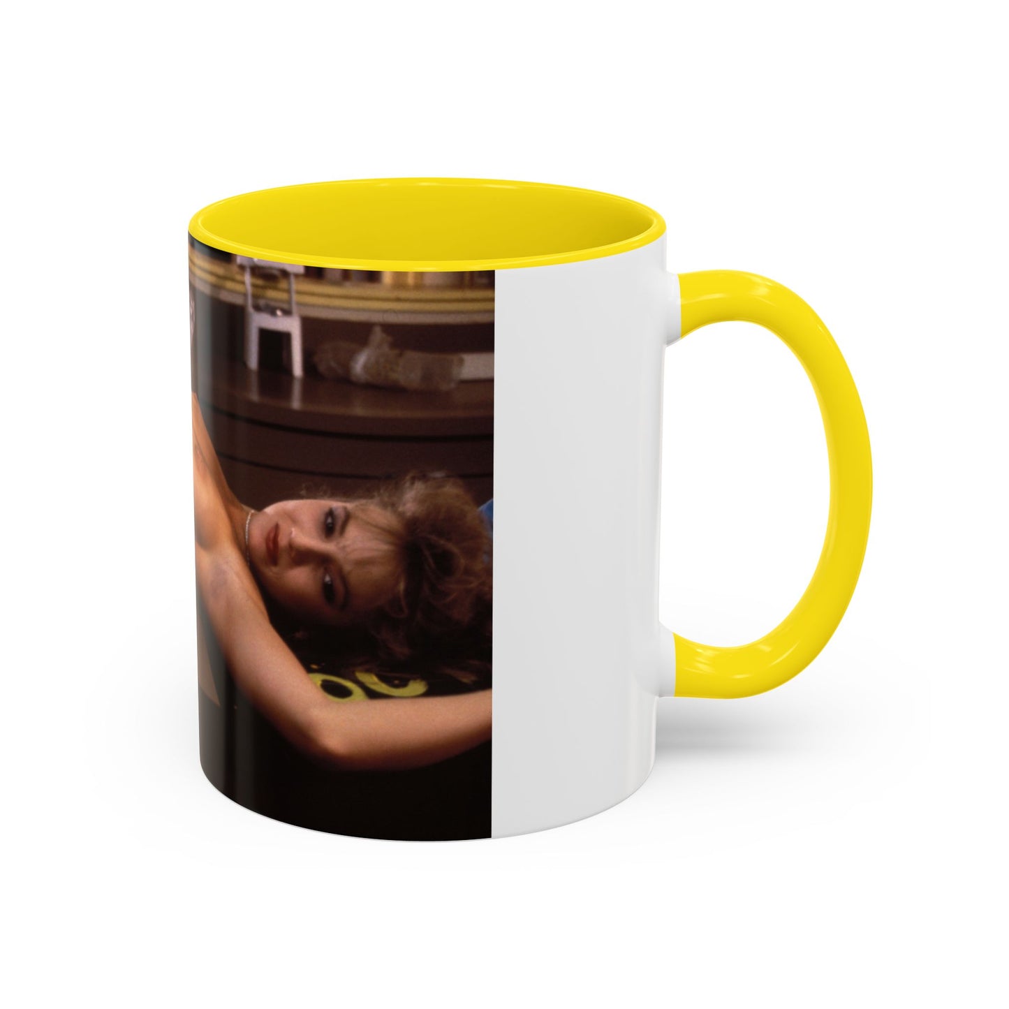 Accent Coffee Mug (11, 15oz) Traci Lords Nude