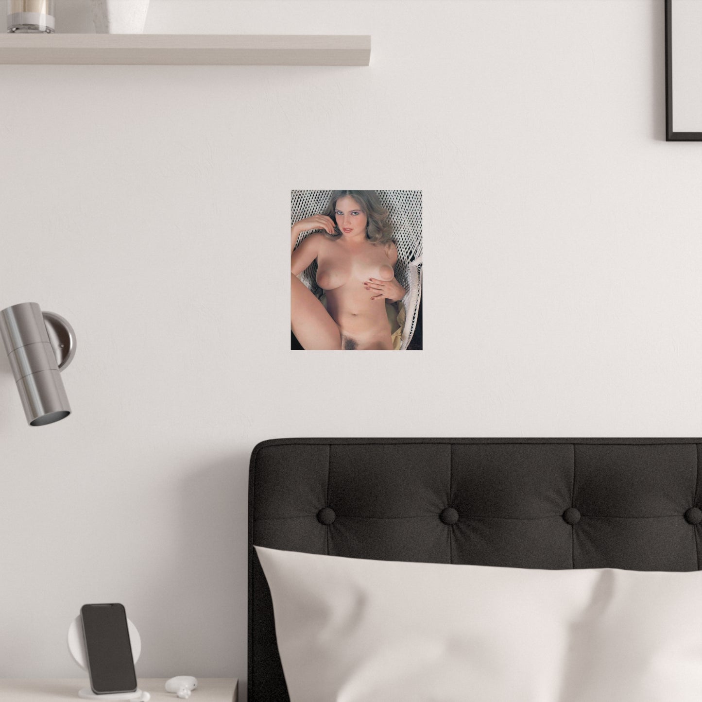Satin Posters (210gsm) Retro Porn Star 1980s Traci
