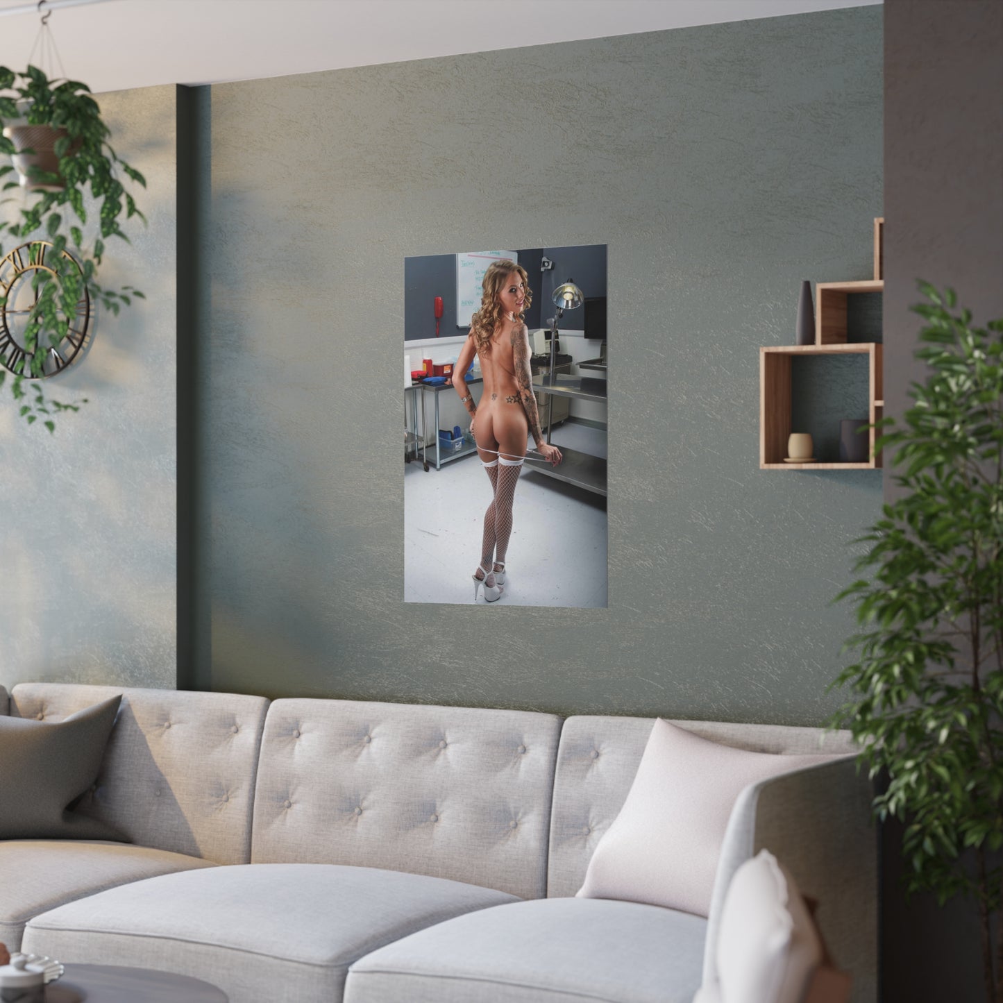 Satin Posters (210gsm) Adult Star Juelz Ventura Nude