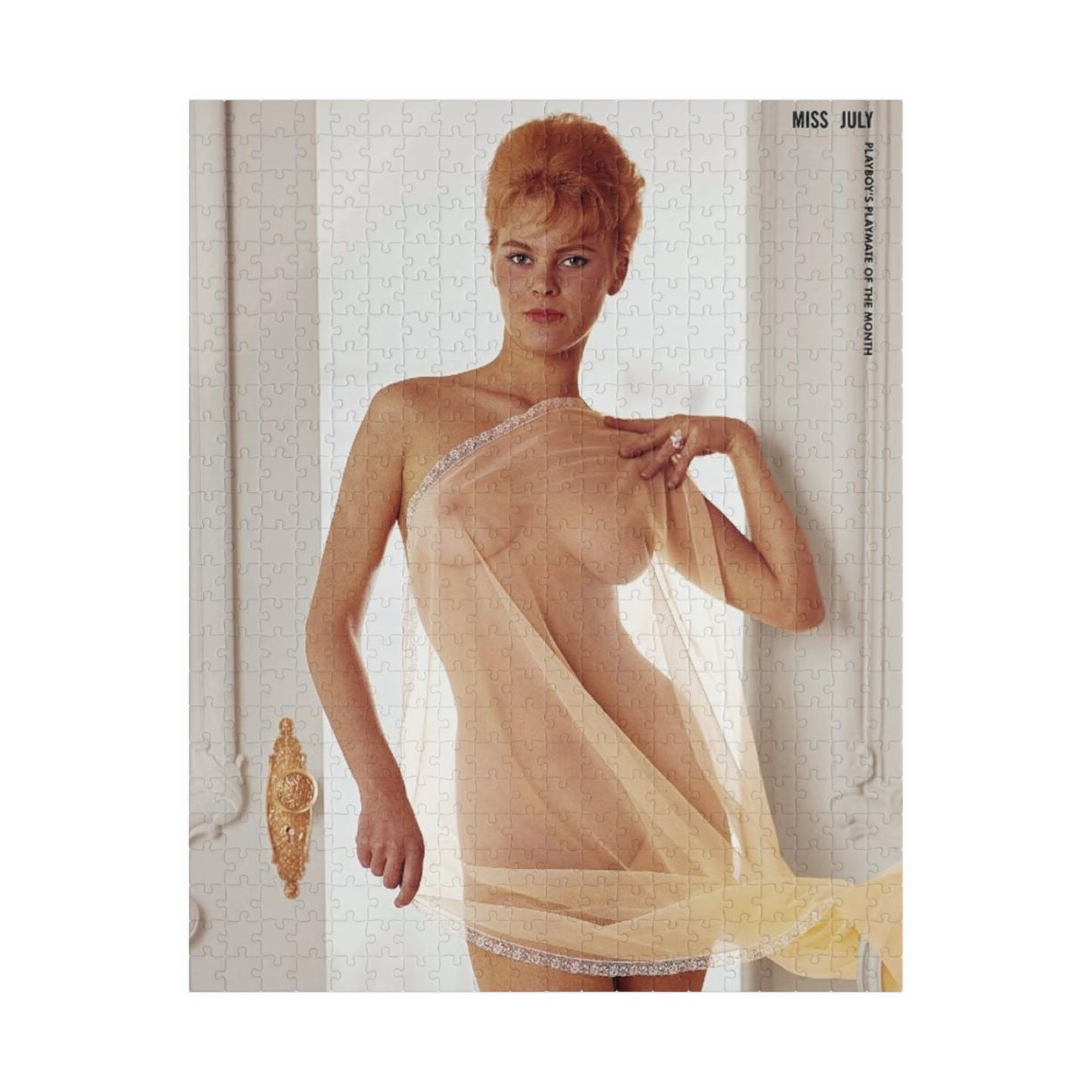 Puzzle (110, 252, 500, 1014-piece) Playboy Playmate July 1962 Unne Terjesen
