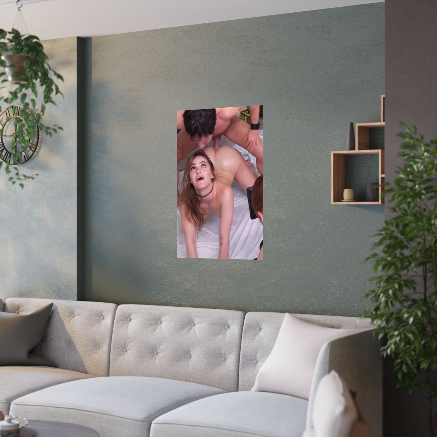 Satin Posters (210gsm) Deep Doggy Anal