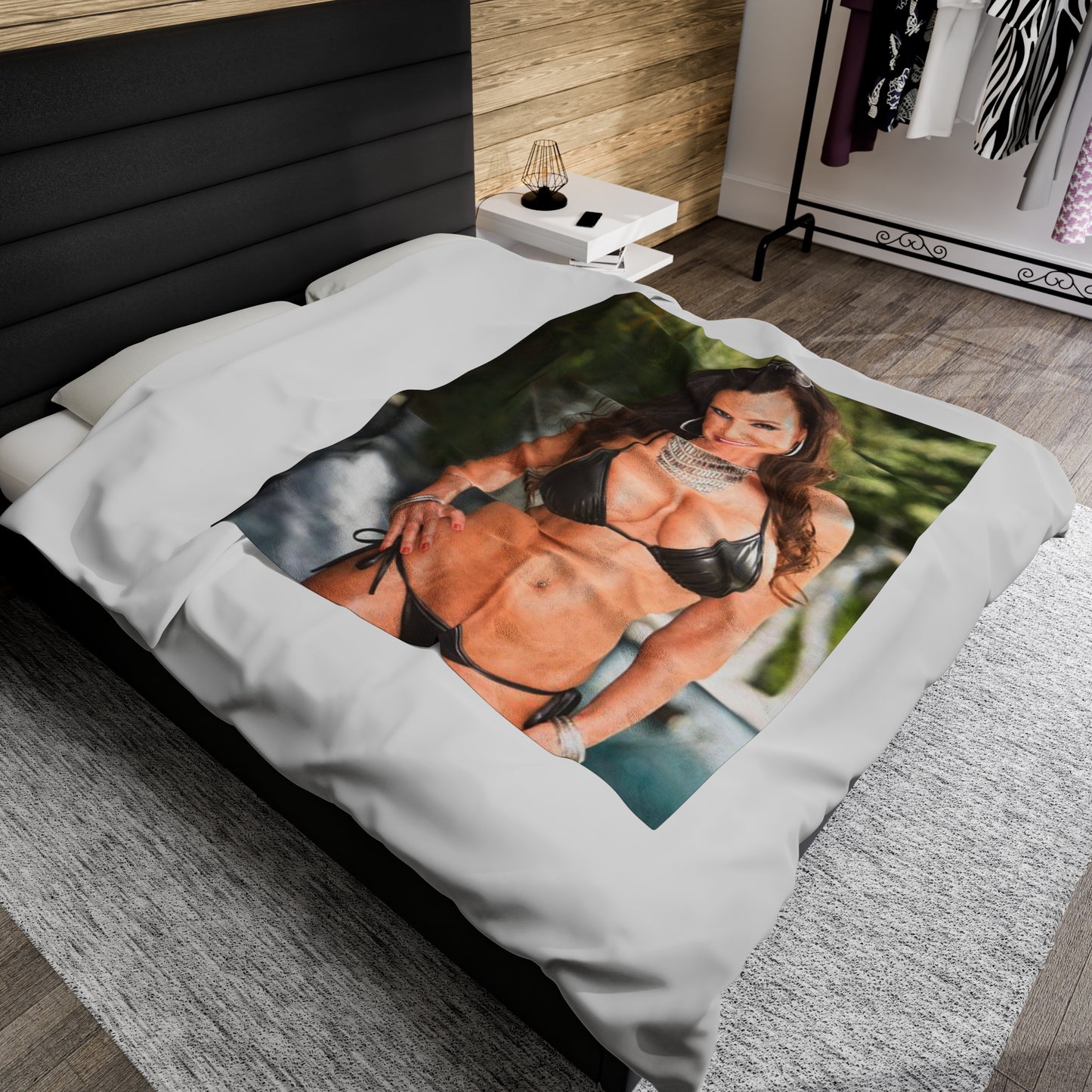 Velveteen Plush Blanket Lisa Ann