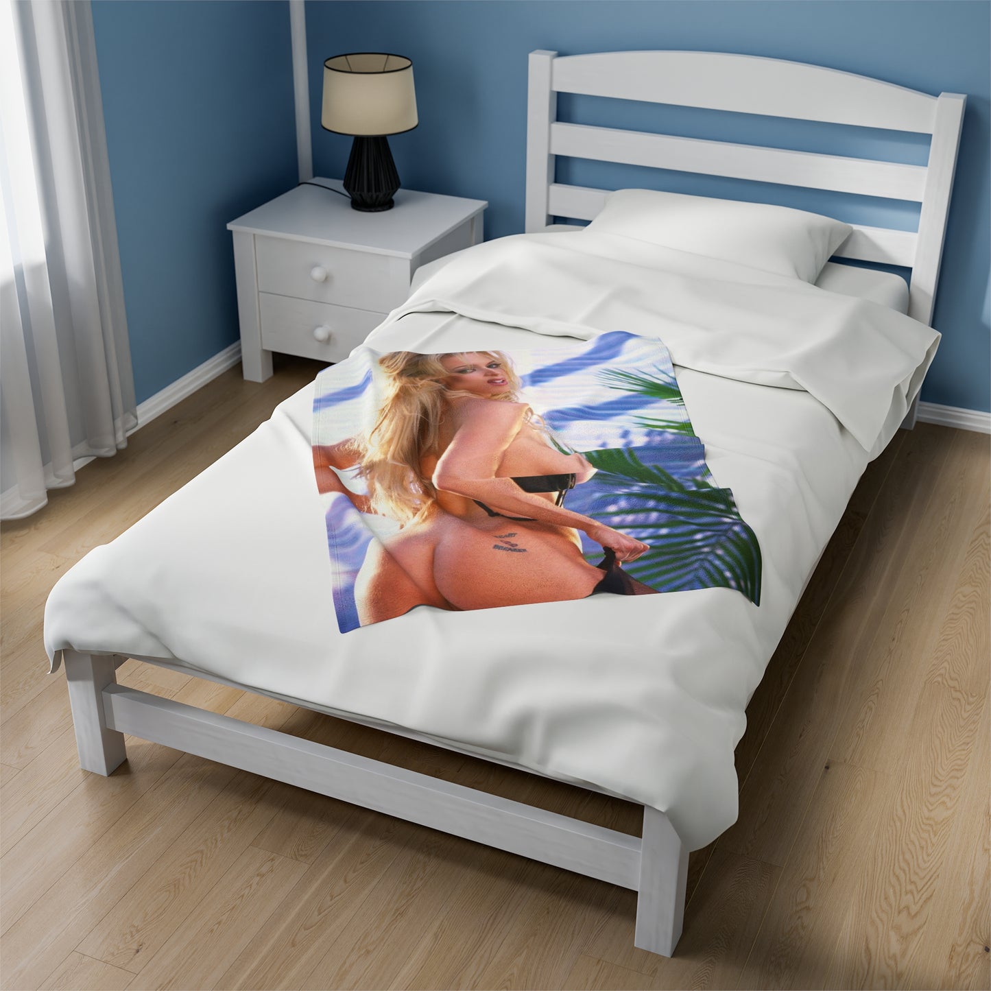 Velveteen Plush Blanket Pornstar Jenna Jameson Nude