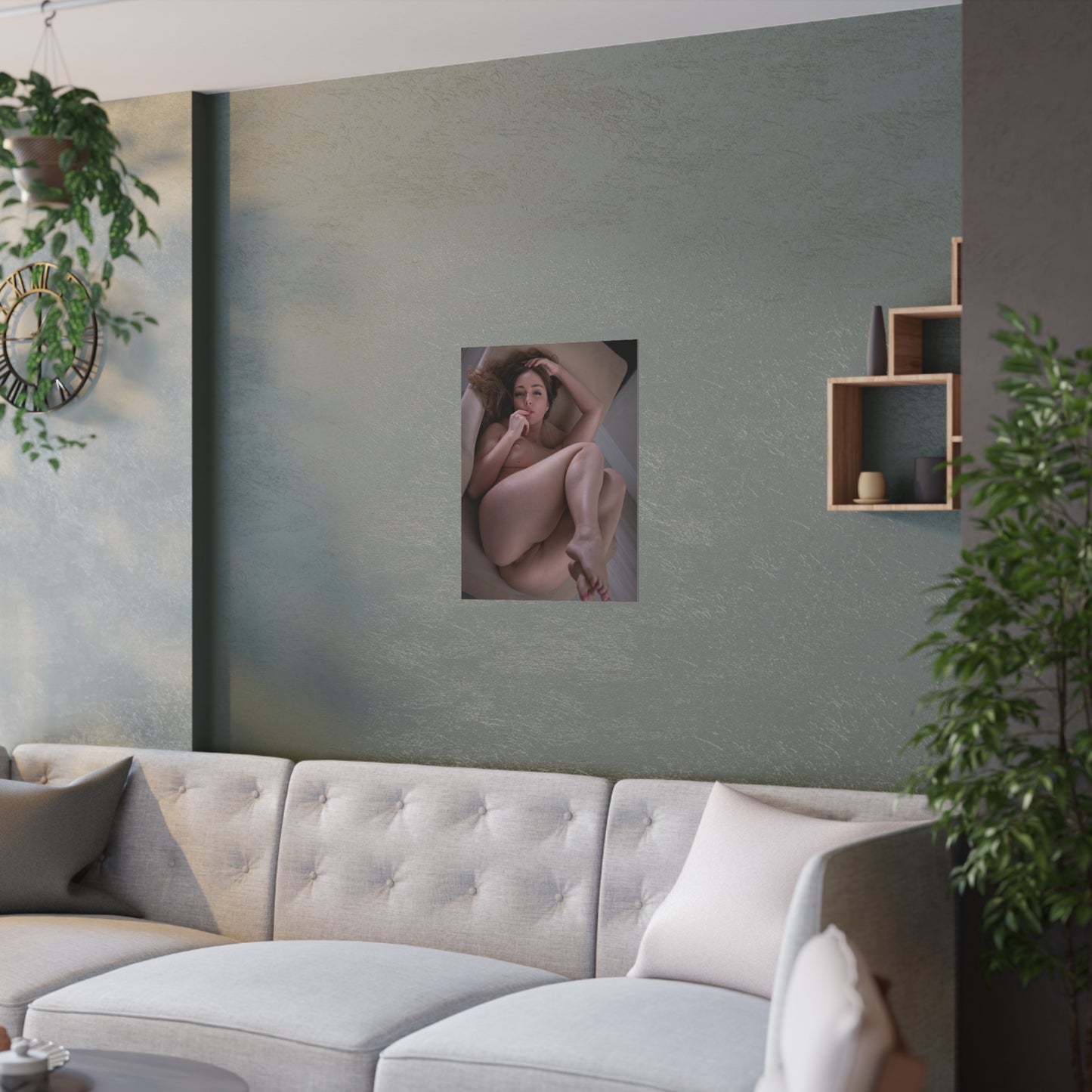 Satin Posters (210gsm) Sexy Naked Nude Pornstar
