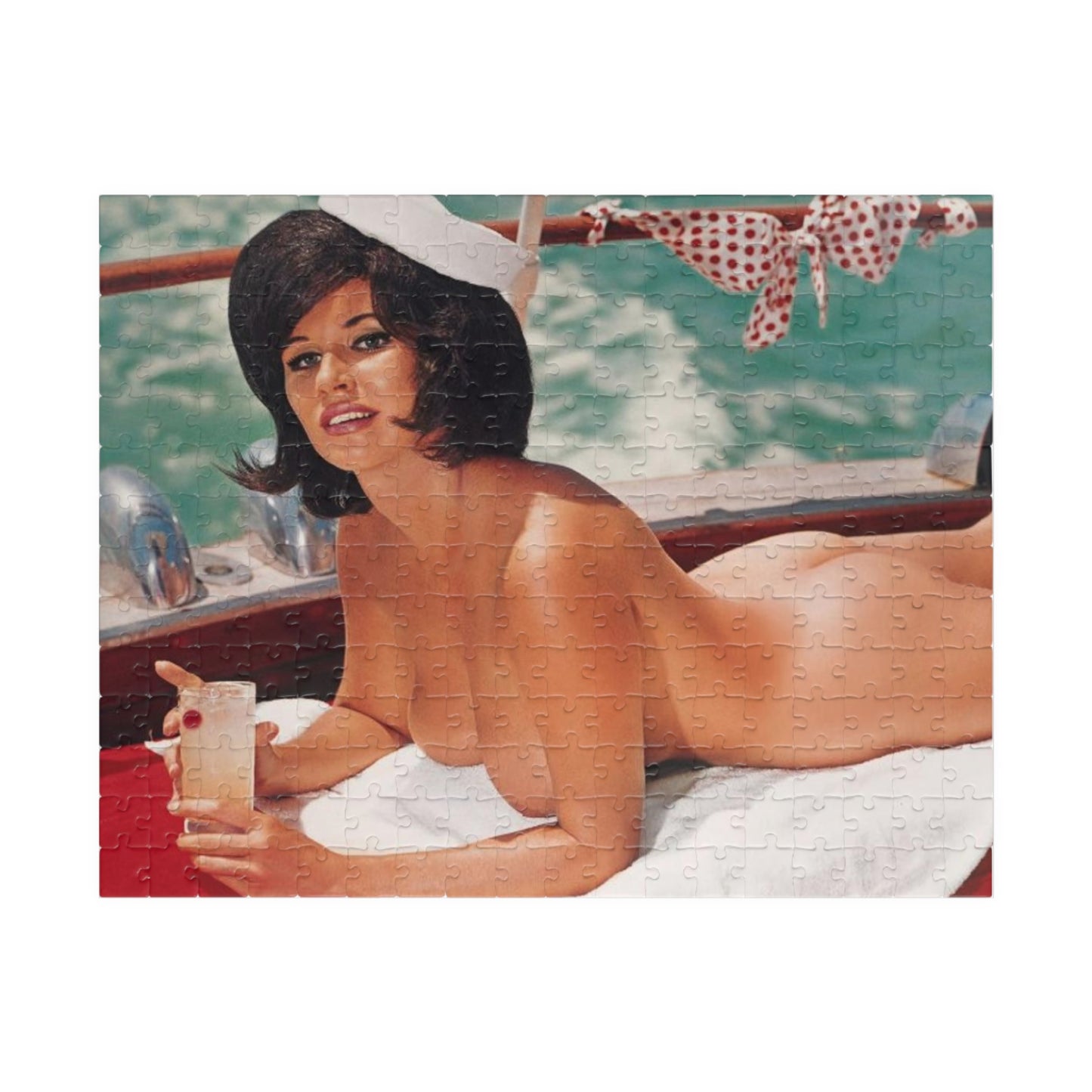 Puzzle (110, 252, 500, 1014-piece) Playboy Playmate April 1963 Sandra Settani